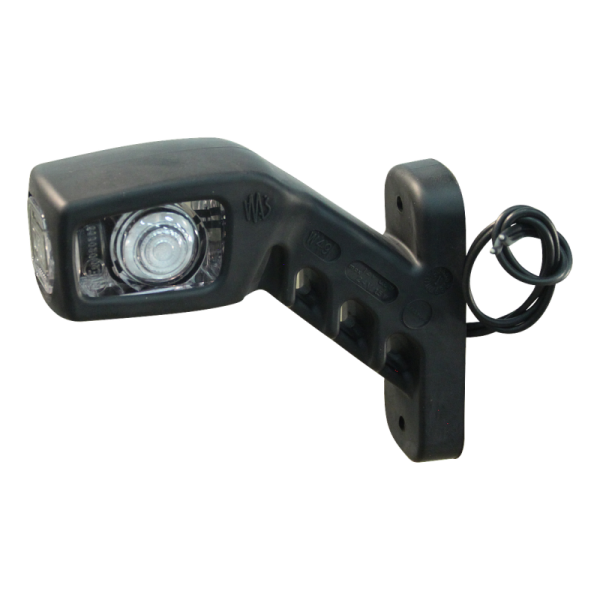 feu d'encombrement W49 rouge / blanc gauche 280mm, 2x0,75mm²