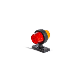 Feu de gabarit LED rouge/ambre 24V 45cm. cable