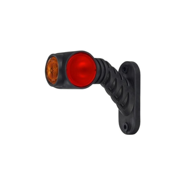 Gauche | Feu de gabarit LED rouge/blanc/ambre | 12-24V | 50cm. cable