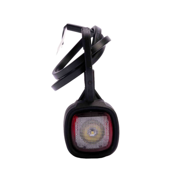 LED Feu de gabarit LED compact | 12-24V | IP69K | rouge/blanc