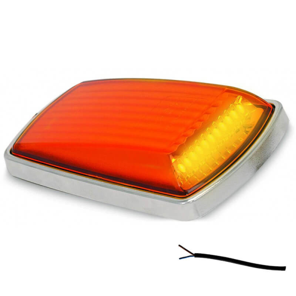 clignotant Cat.6 câble 190mm 12/24 V orange