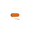 feu de position latéral 50cm  orange câble 12/24 V