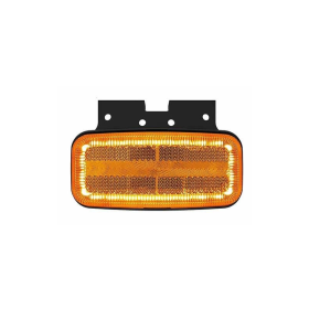 feu de position latéral avec fonction de clignotant cable 500mm 12/24vV orange
