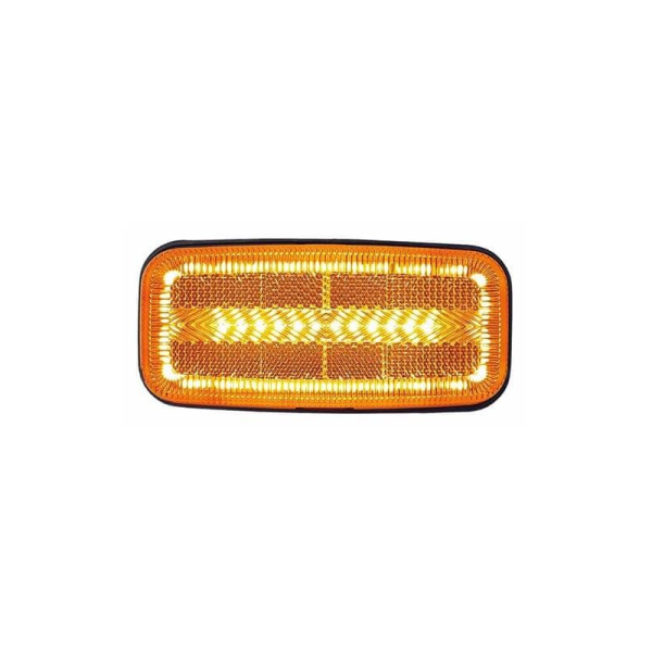 feu de position latéral cable 500mm 12/24vV orange