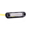 Feu de position LED /long ambre | 12-24V | 0.15m. cable