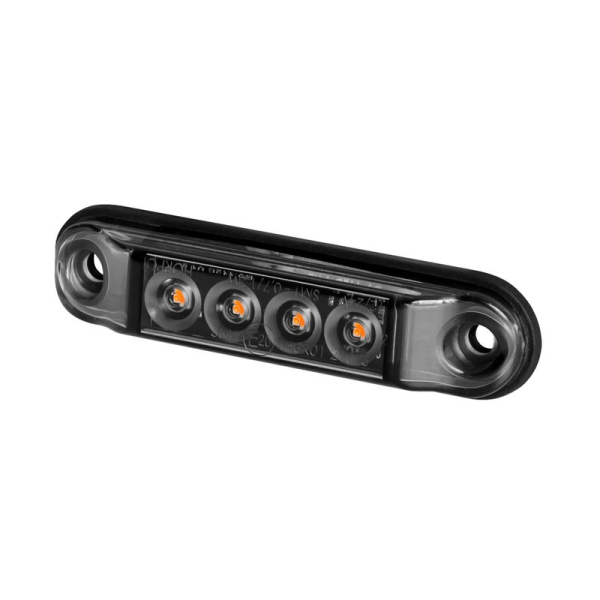 LED Feu de position foncé orange 12/24 50cm de cable