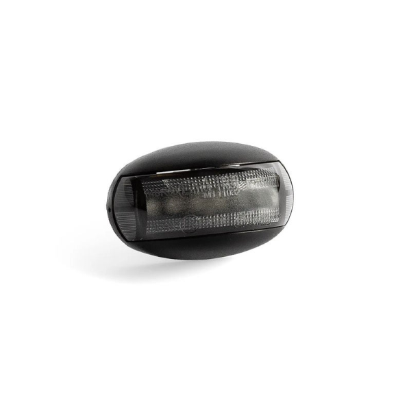 Feu de balisage LED foncé/rouge 12-24V 15cm cable