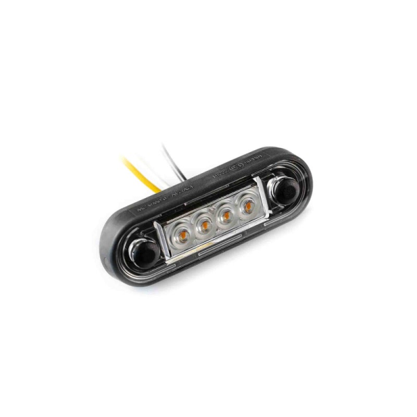 Lampe de marquage LED bicolore blanc/orange 12-24V | 0,15m. de cable