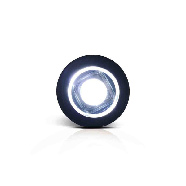 LED Feu compact de position LED blanc 12/24V