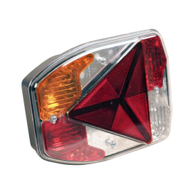 feu arrière ampoule fiche de connexion centrale à 6 pôles 6900/3 droit