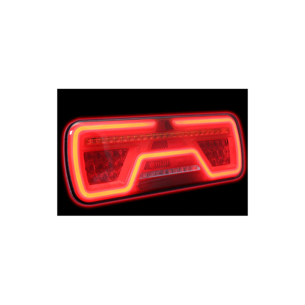 feu arrière LED 2000 mm de câble droit droit 12/24V Lavaflow