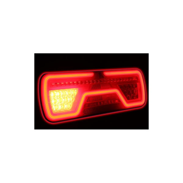 feu arrière LED 2000 mm de câble droit droit 12/24V Lavaflow