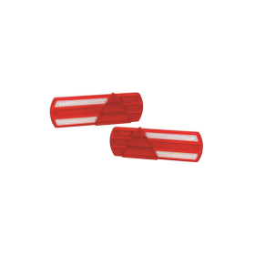 feu arrière LED 40 cm câble 40cm câble universel Set 12/24V  (ensemble de 2 pièces)