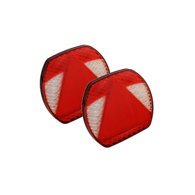 feu arrière LED 40 cm câble 40cm câble universel Set 12/24V  (ensemble de 2 pièces)