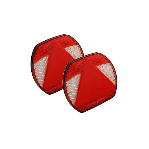 feu arrière LED 40 cm câble 40cm câble universel Set 12/24V  (ensemble de 2 pièces)