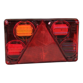 feu arrière LED baïonnette à 5 pôles 393 , LED 12V - 24V , gauche 12/24 V