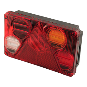 feu arrière LED baïonnette à 5 pôles 395 , LED 12V - 24V , droit 12/24 V