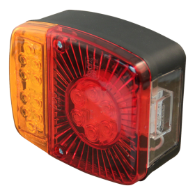 feu arrière LED baïonnette à 5 pôles 475 , LED 12V - 24V , universel 12/24 V