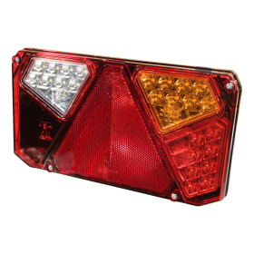 feu arrière LED baïonnette à 5 pôles 920 , 12-24V , droit 12/24 V