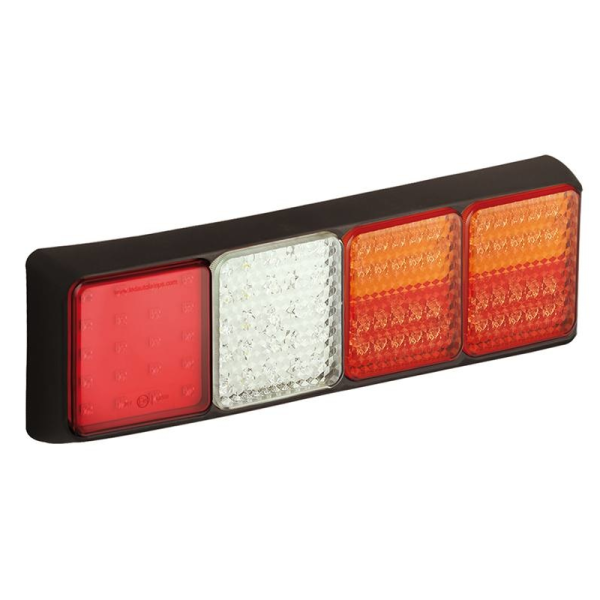 feu arrière LED câble droit 12/24V