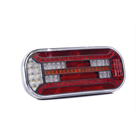 feu arrière LED câble droit droit 12/24V