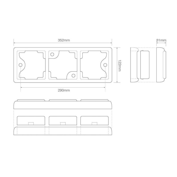 feu arrière LED câble gauche 12/24V