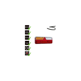 feu arrière LED câble gauche 9/36V Lavaflow