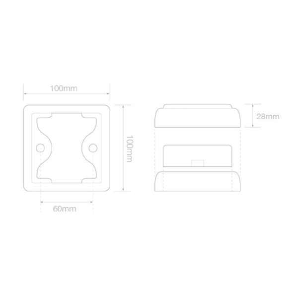 feu arrière LED câble universel 12/24V