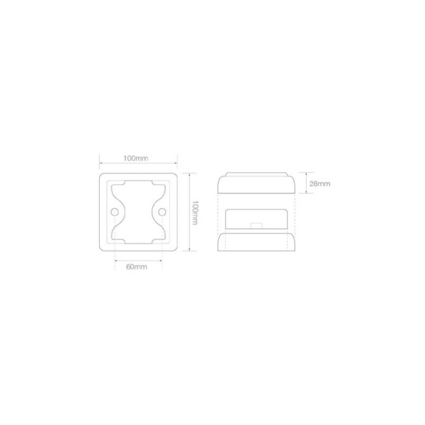 feu arrière LED câble universel 12/24V