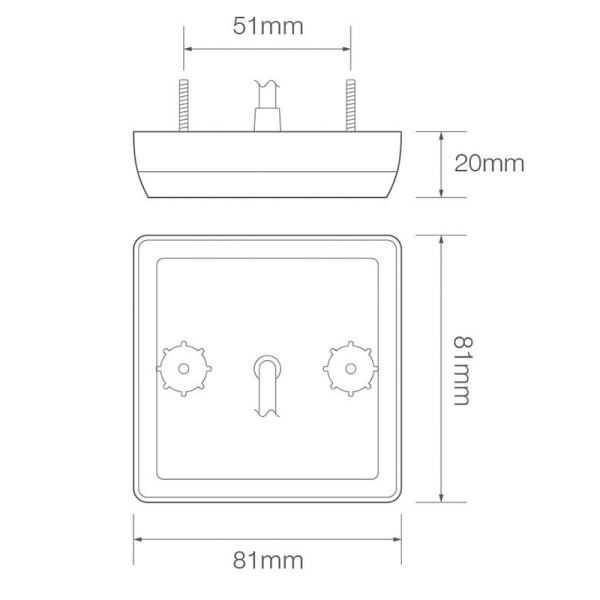 feu arrière LED câble universel 12/24V