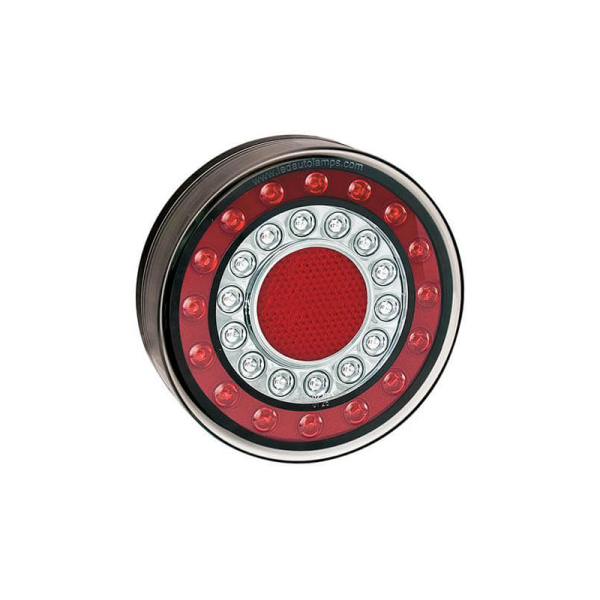 feu arrière LED câble universel 12/24V