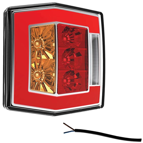 feu arrière LED câble universel 12/24V Lavaflow