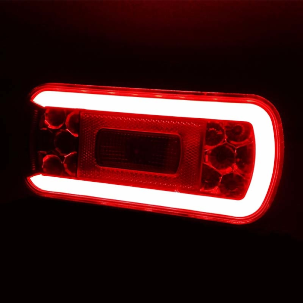 feu arrière LED câble universel à gauche et à droite (universel) 12/24V Lavaflow