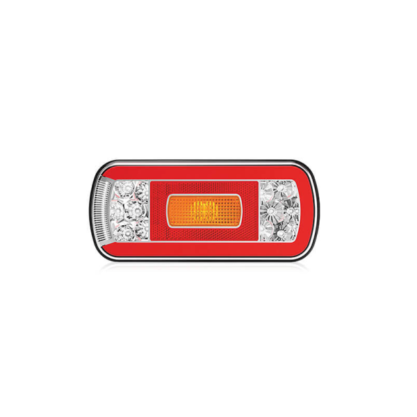 feu arrière LED câble universel universel 12/24V Lavaflow sans éclairage de la plaque d'immatriculation avec feu de brouillar...