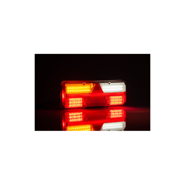 feu arrière LED connecteur AMP 7 PIN gauche 9/36V Lavaflow