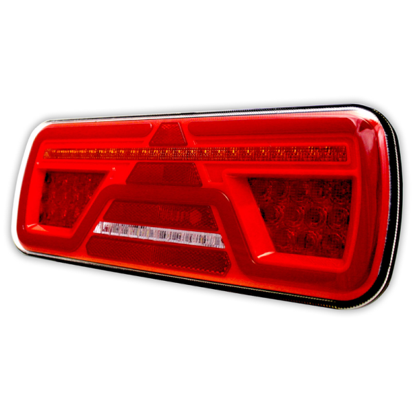 feu arrière LED connecteur AMP 7 PIN gauche gauche 12/24V Lavaflow