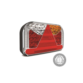 feu arrière LED connecteur AMP 7 PIN gauche gauche 12/24V Lavaflow