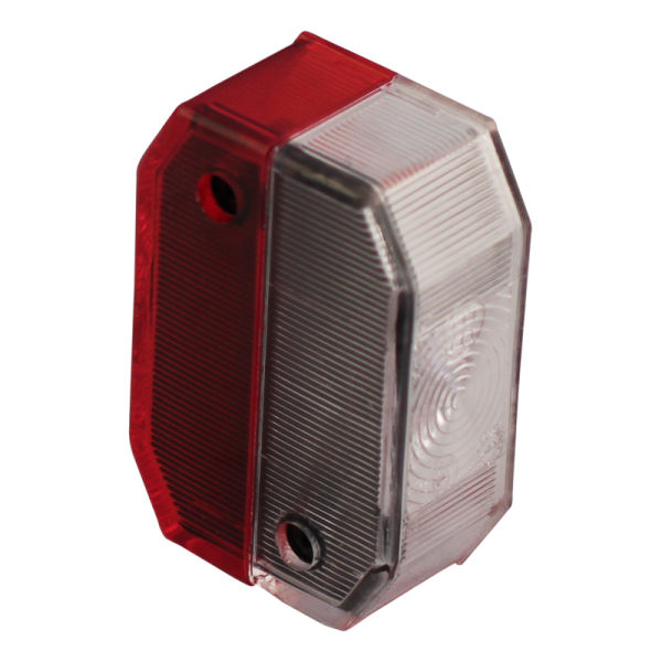 cabochon de feu Flexipoint I rouge / blanc