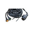 faisceau de câbles 7,0m. / 5,0m. / 13 pôles / 8-PIN Baïonnette