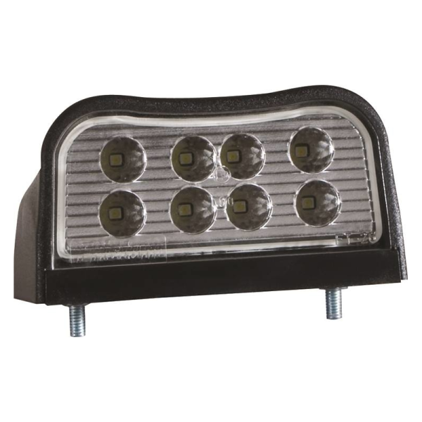 éclairage de plaque LED 12/24V Connecteur coulissant blanc