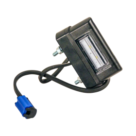 éclairage de plaque LED 12/24V DC câble 200mm, 0,75mm² blanc