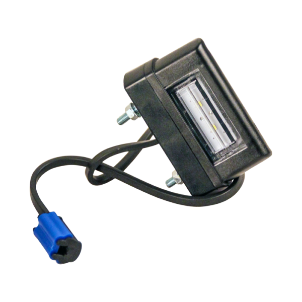 éclairage de plaque LED 12/24V DC câble 200mm, 0,75mm² blanc