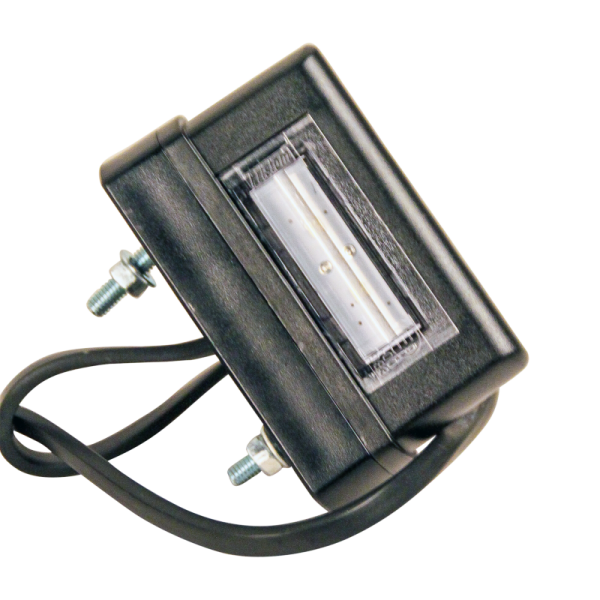 éclairage de plaque LED 12/24V DC câble 200mm, 0,75mm² blanc