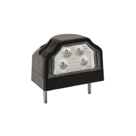 éclairage de plaque LED 12/24V P&R câble 200mm, 2x 1,5mm² blanc