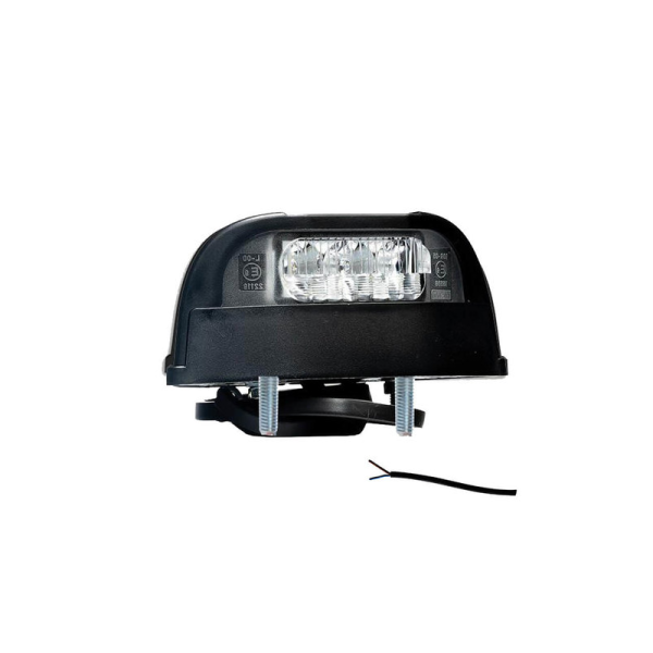éclairage de plaque LED 12/24vV DC câble 500mm, 0,75mm²