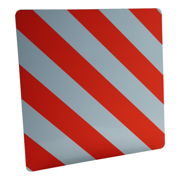 panneau de signalisation longue cargaison 500mm x 500mm rouge / blanc