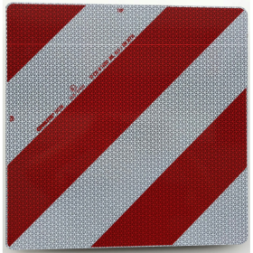panneau de signalisation longue cargaison Europa 423x423x1mm rouge / blanc