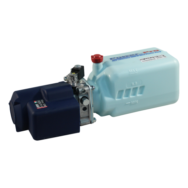 agrégat compacte hydraulique DC24V-3KW 3,9L réservoir plastique , commande non incluse