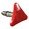 bouton tourner rouge PMS12-25-45