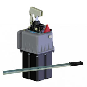 jeu complet Pompe manuelle PMS25 25cm³ 5L pour vérin simple effet